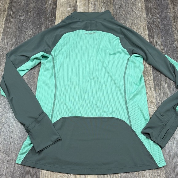 Patagonia Womens Gray All Weather 1/2 Zip Pullover Base Layer Small Running Top - Picture 11 of 16